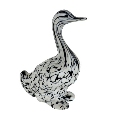Vintage Sculpture of a Duck Archimede Seguso 1970s Glass