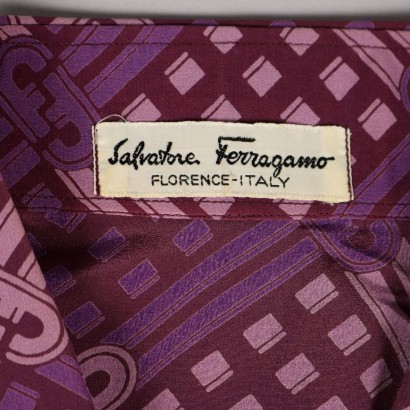 Ferragamo Vintage Silk Shirt with