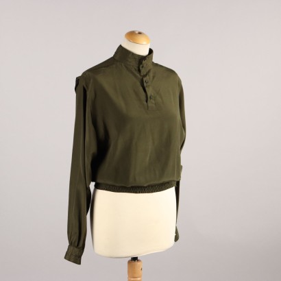 Pancaldi Maglia Vintage Seta con Cavalli