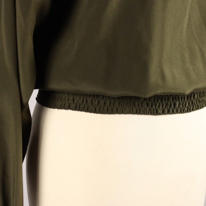 Pancaldi Maglia Vintage Seta con Cavalli