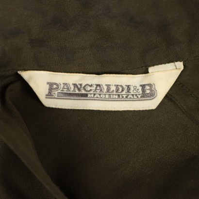Pancaldi Maglia Vintage Seta con Cavalli