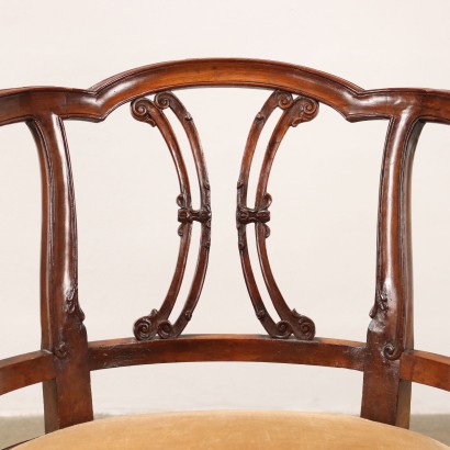 Paire de Fauteuils de Style Néoclassique