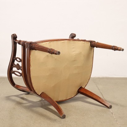 Paire de Fauteuils de Style Néoclassique