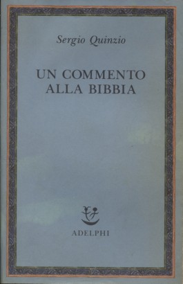 Un commento alla Bibbia