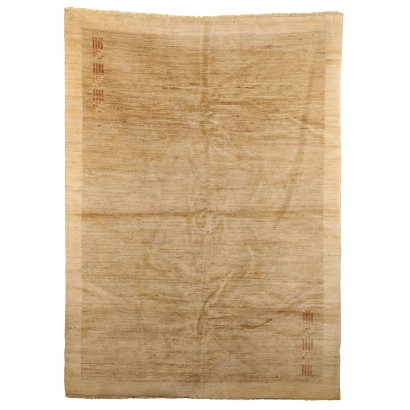 Ancient Gabbeh Carpet Iran Cotton Wool Thin Knot Handmade
