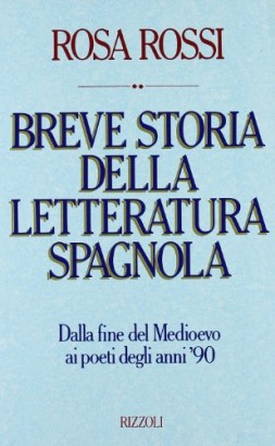 Breve storia della letteratura spagnola
