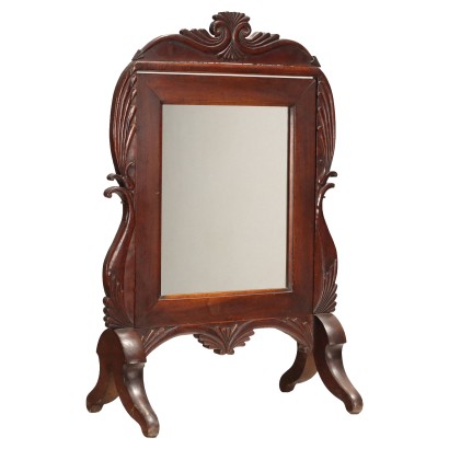 Miroir Ancien Louis Philippe Ancien Italie Moitié du XIXe Siècle