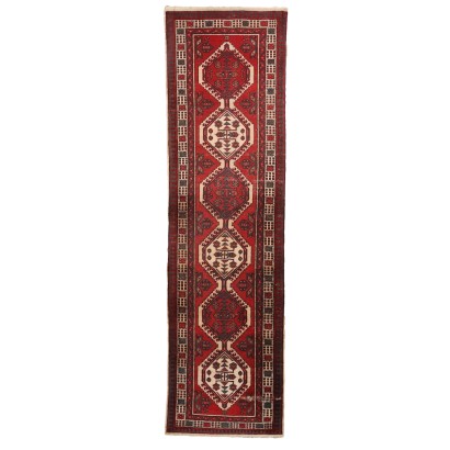 Ancient Meskin Carpet Iran Cotton Wool Heavy Knot Handmade