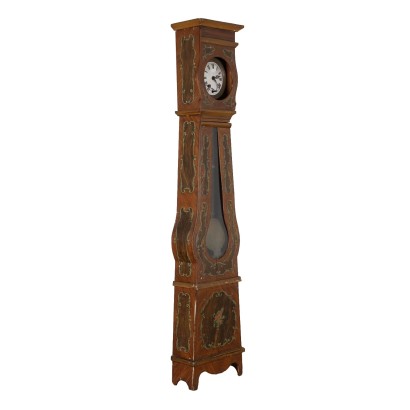 Ancient Pendulum Clock Morbier Italy Late XIX Century