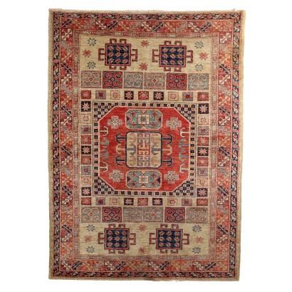 Ancient Gasny Carpet Iran Wool Thin Knot Handmade Furnishing