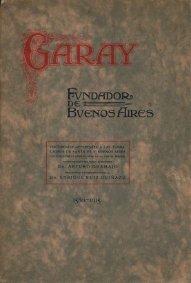 Garay: Fundador De Buenos Aires 1580-1915