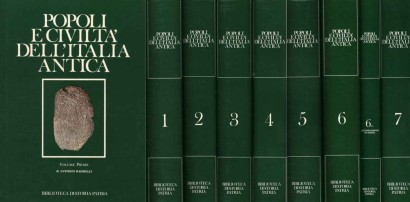 Popoli e civiltà dell'Italia antica (7 Volumi in 8 Tomi)