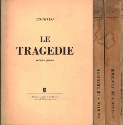 Le tragedie (3 Volumi in cofanetto)
