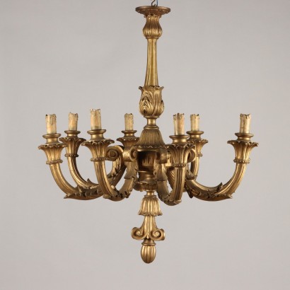 Neoclassical Style Chandelier Italy Mid XX Century