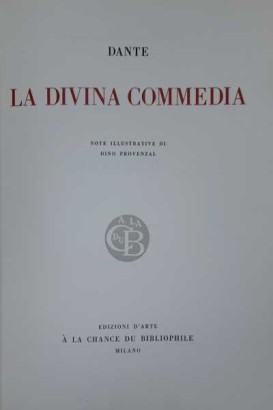 La divina commedia,La divina commedia (3 Volumi)