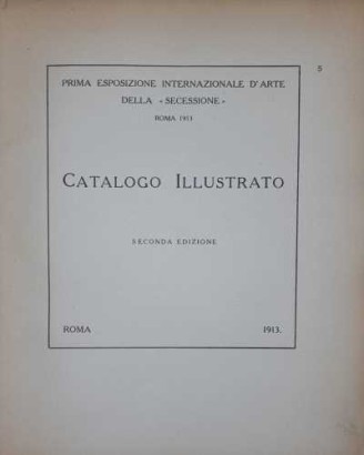 Secesión de Roma 1913. Catálogo ilustrado