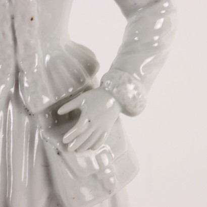 Figurine Popolana en Porcelaine Manifat