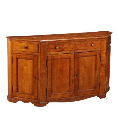 Buffet Ancien en Bois Italie Premiére Moitié du XIXe Siècle