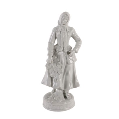 Figurine Popolana en Porcelaine Manifat