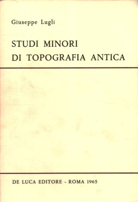 Studi minori di topografia antica