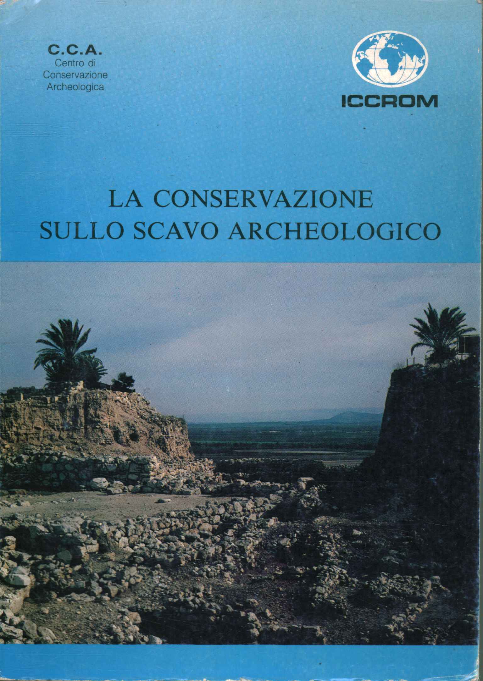 Conservación en excavación arqueológica.