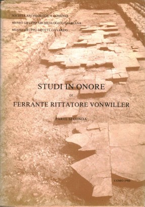 Studi in onore di Ferrante Rittatore Wonwiller Parte II