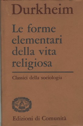 Le forme elementari della vita religiosa