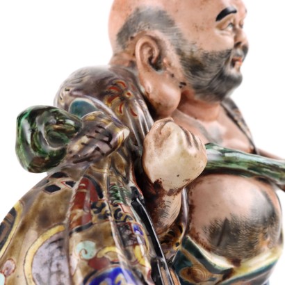 Hotei Kutani Porcelain Figure