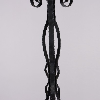 Candelabro de hierro forjado