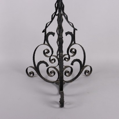 Candelabro de hierro forjado