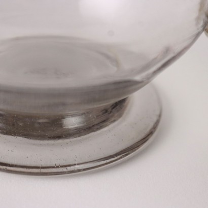 Pair of Murano glass sugar bowls, Murano glass sugar bowl