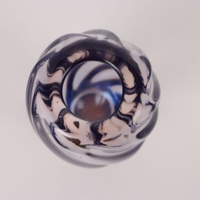 Murano Sommerso Glass Vase