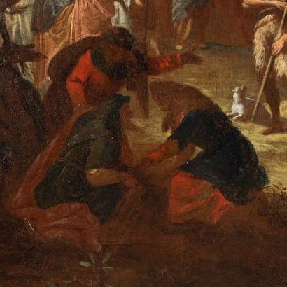 Painting The Sermon of Saint John Bat,The sermon of Saint John the Baptist