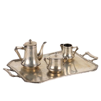 Silver coffee service