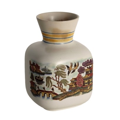 Vase Vintage Richard Ginori San Cristoforo Années 50 Céramique
