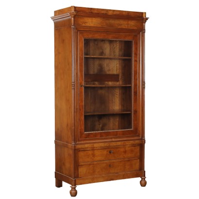 Vitrine Ancienne Louis Philippe Moitié du '800 Noyer Verre