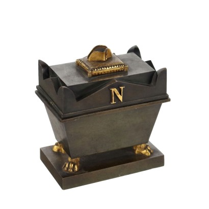 Tintero de bronce, monumento funerario de Napoleón