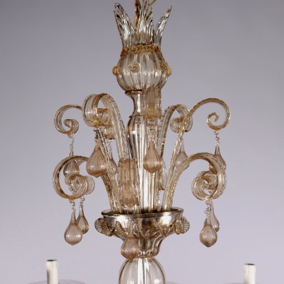 antigüedades, candelabro, candelabros antiguos, candelabro antiguo, candelabro italiano antiguo, candelabro antiguo, candelabro neoclásico, candelabro del siglo XIX, candelabro de Murano, candelabro de Murano grande