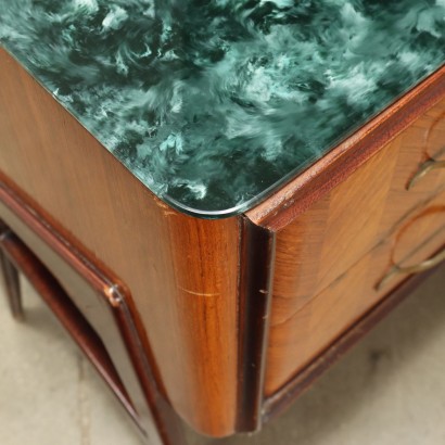 Chest of drawers with mirror, 1950s dresser