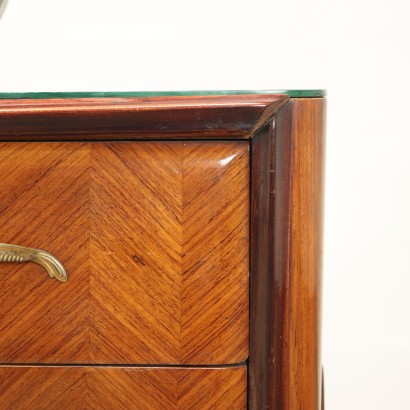 Chest of drawers with mirror, 1950s dresser