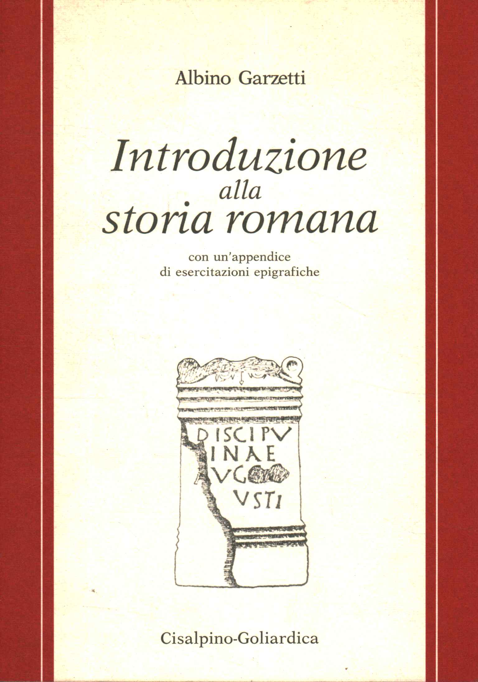 Introducción a la historia romana.