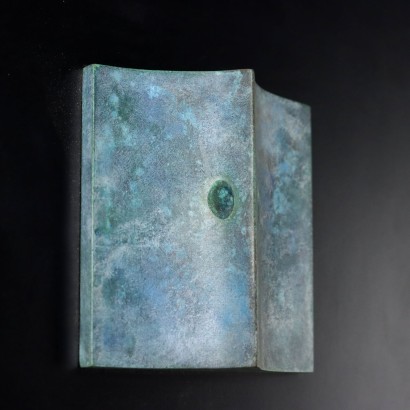 Contemporary Sculpture S. Maisano 1992 Sketch of a Door Bronze