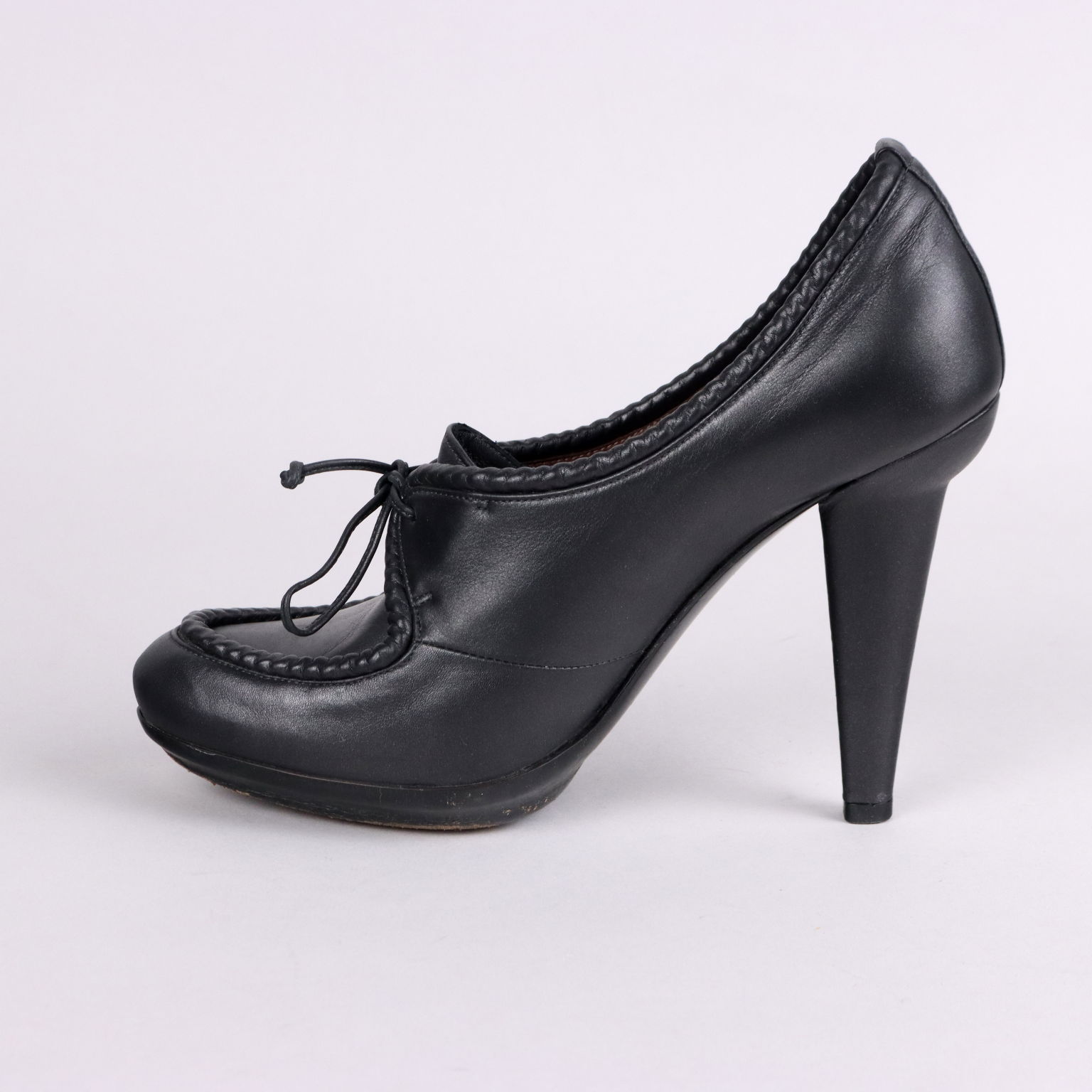 Bottega Francesine Second Hand Numero 38 Morbida Pelle Grigia