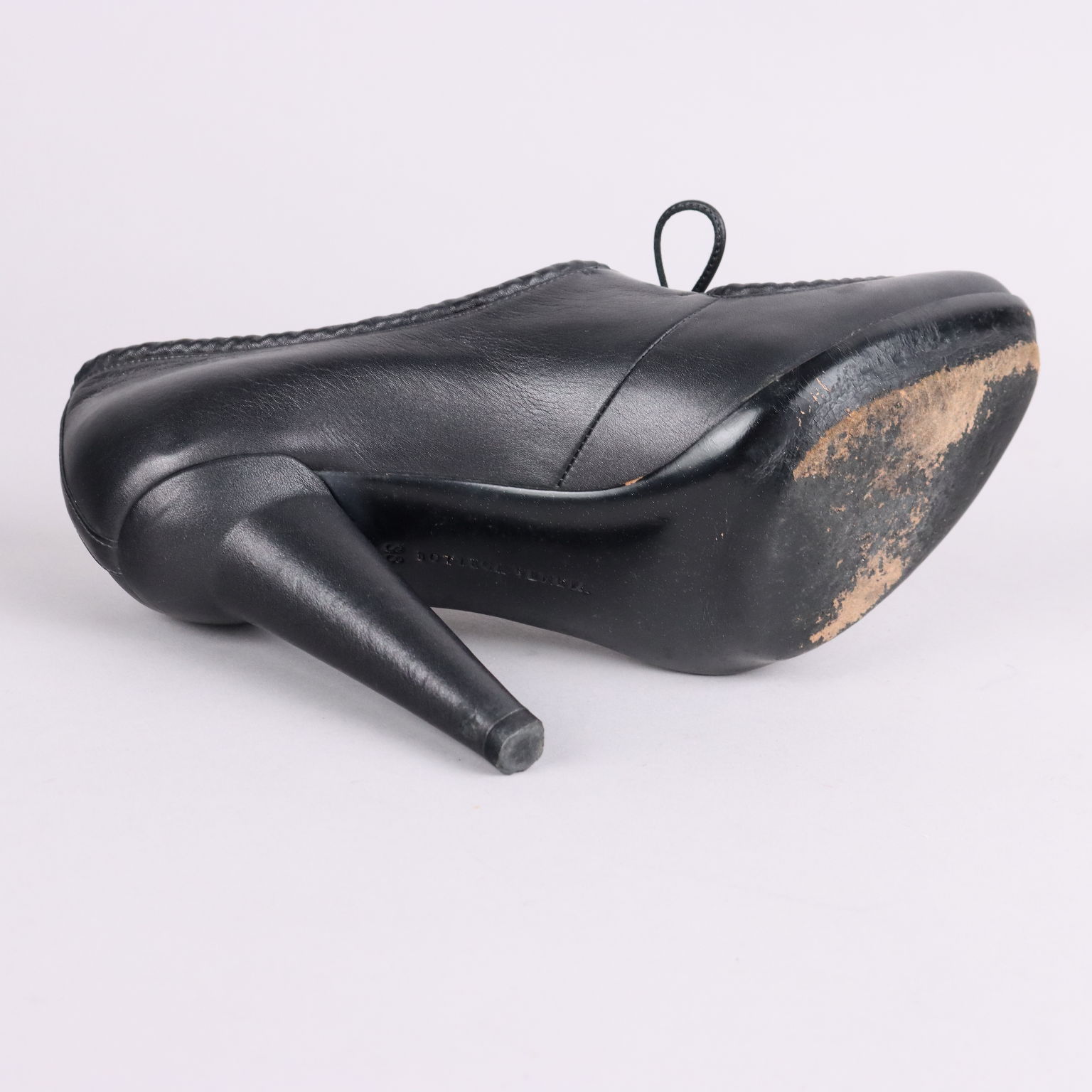 Bottega Francesine Second Hand Numero 38 Morbida Pelle Grigia