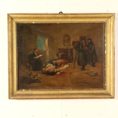 art, Italian art, nineteenth-century Italian painting, The Tragic Return
