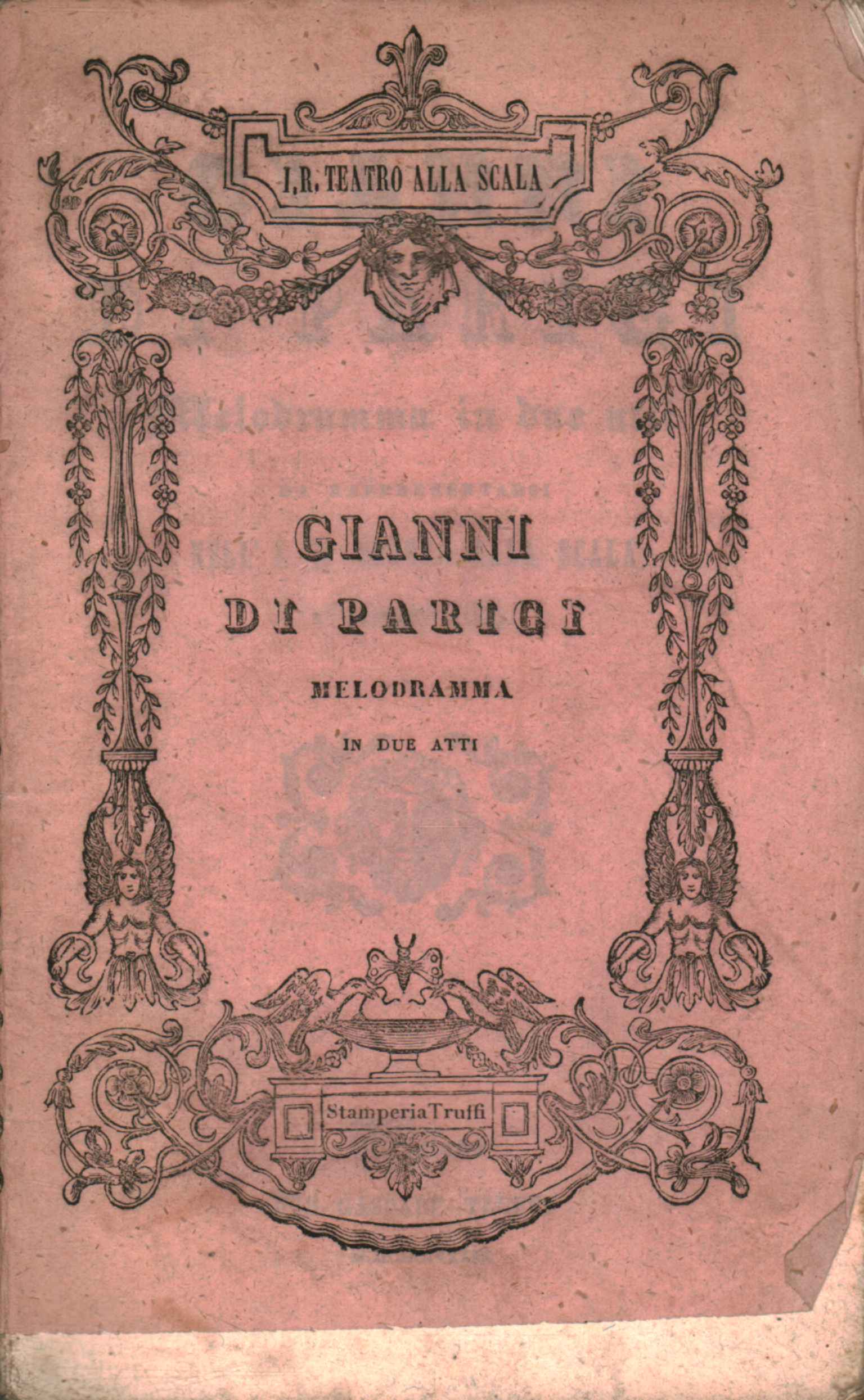 Gianni di Parigi Melodramma in due att