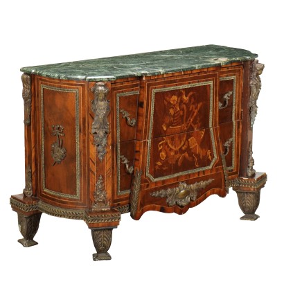 Petite Commode Style Néoclassique Italie XXe Siècle