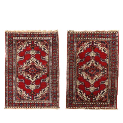 Ancient Mud Carpet Iran Cotton Wool Heavy Knot Handmade