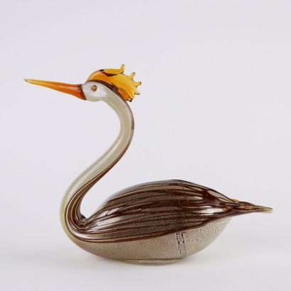 Uccello Acquatico in Vetro di Murano S