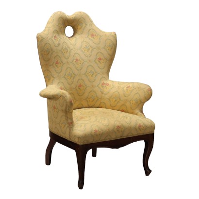 Fauteuil Ancien en Style Louis Philippe Italie XXe Siècle